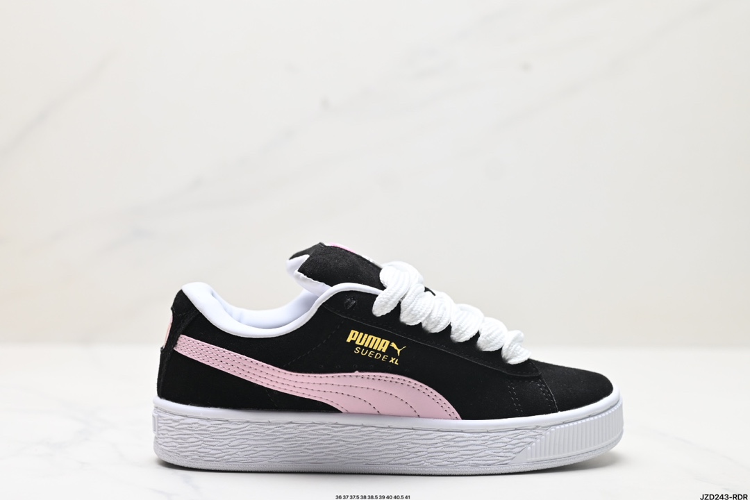 Puma Ferrari Suede XL复古单品 彪马 防滑耐磨低帮德训板鞋  395205-04