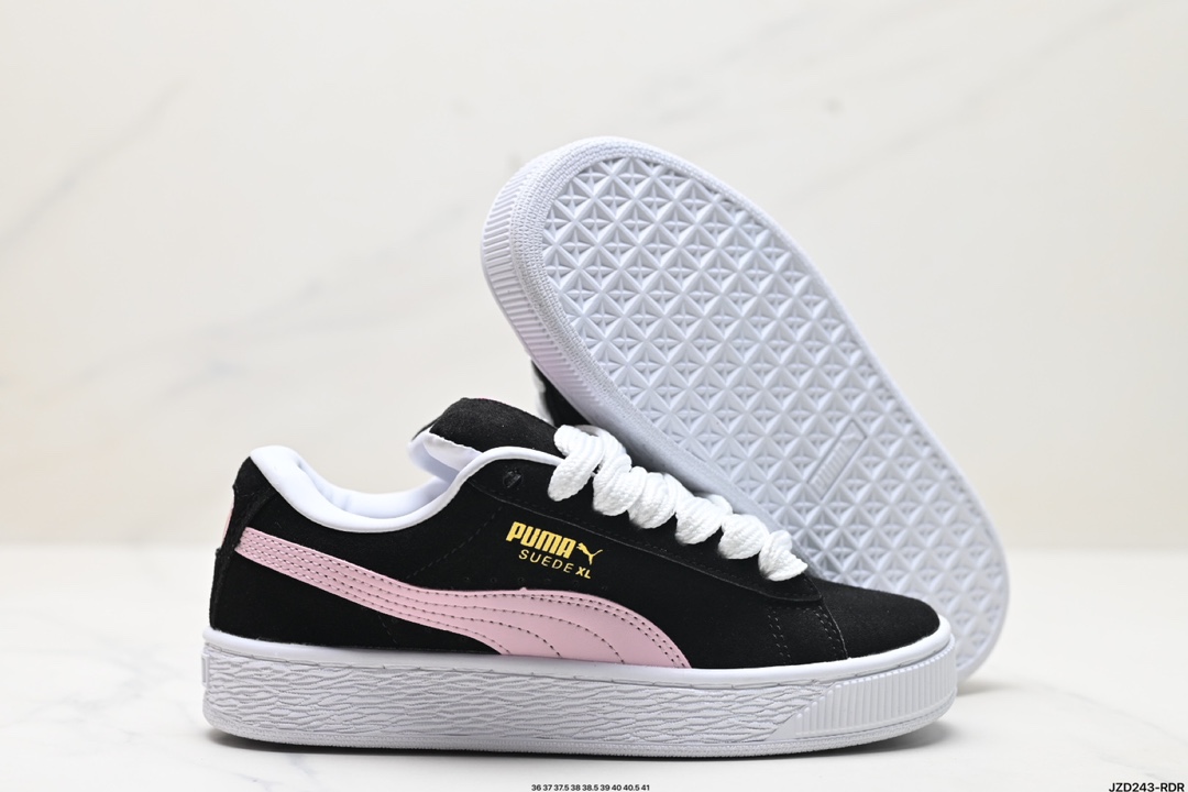 Puma Ferrari Suede XL复古单品 彪马 防滑耐磨低帮德训板鞋  395205-04