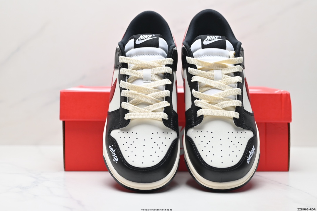 NK Dunk Low Retro “DIY高端定制” 低帮休闲运动板鞋  DD1391-100