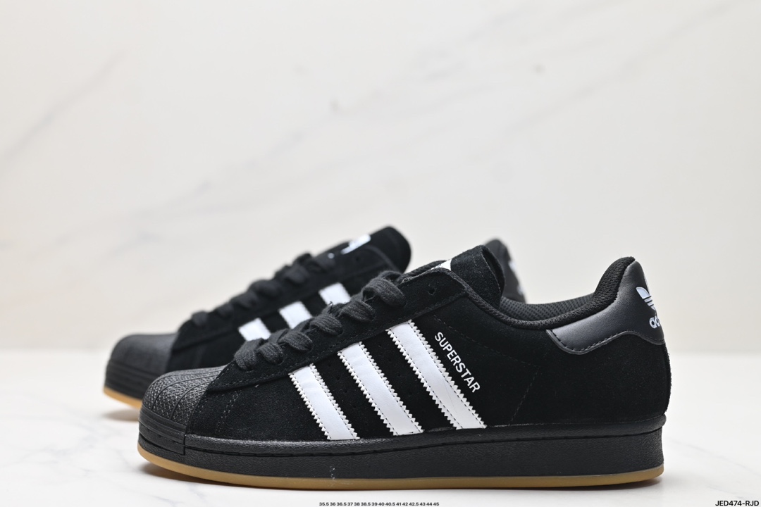 阿迪达斯Adidas三叶草 Originals Superstar 贝壳头系列低帮经典百搭休闲运动板鞋  IG1705