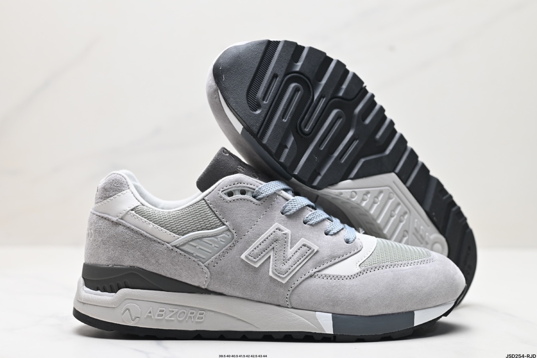 New Balance 新百伦 M998ENE高端美产系列 复古休闲慢跑鞋   M998DBR