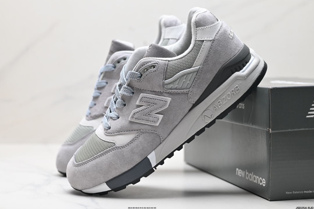 New Balance 新百伦 M998ENE高端美产系列 复古休闲慢跑鞋   M998DBR