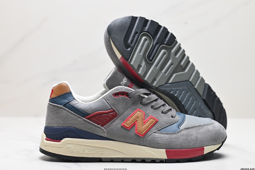 New Balance 新百伦 M998ENE高端美产系列 复古休闲慢跑鞋   M998DBR