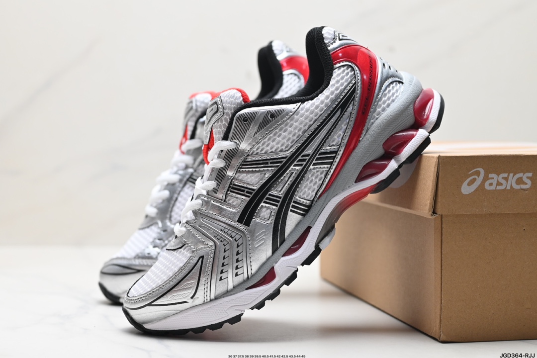 Asics Gel-Kayano 14 版本 银灰绿 亚瑟士运动休闲透气专业跑鞋  1201A019-103