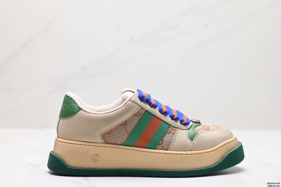 Gucci AAA+
 Scarpe da Skate Gomma Vintage Top bassi