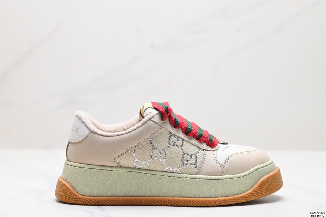 Gucci Scarpe da Skate Gomma Vintage Top bassi