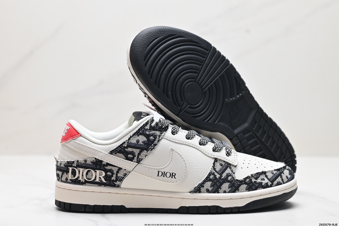 NK Dunk Low Retro “DIY高端定制” 低帮休闲运动板鞋   XY1688-010