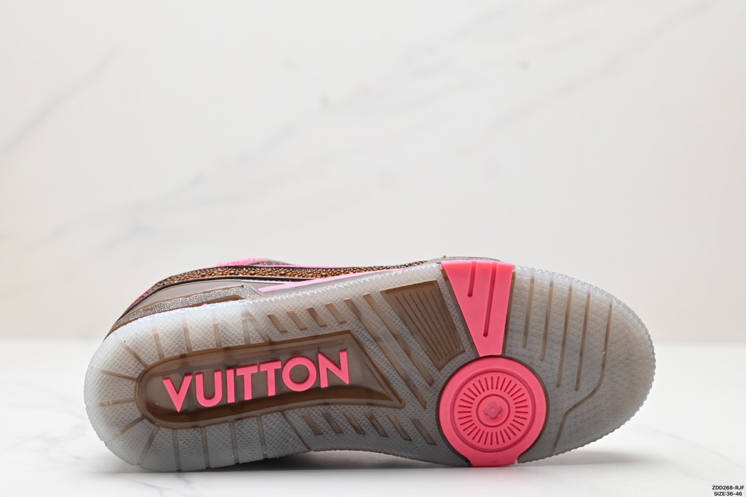 全新LV路易威登Louis Vuitton Trainer Sneaker Low休闲运动文化百搭板鞋