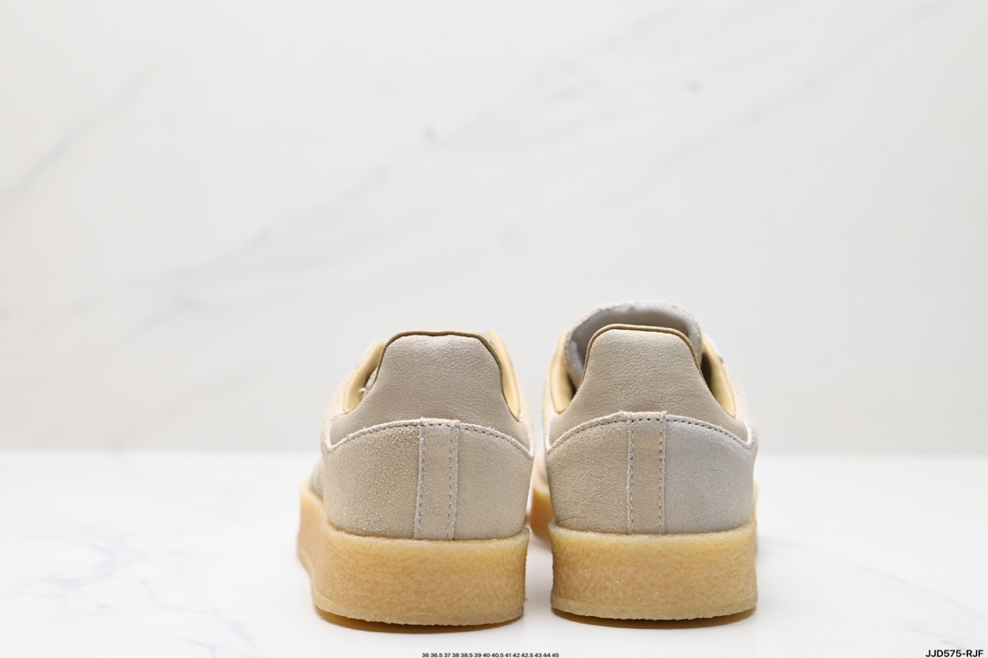 Adid Samba Kith Clarks 三叶草复古休闲防滑耐磨低帮板鞋 IE4033