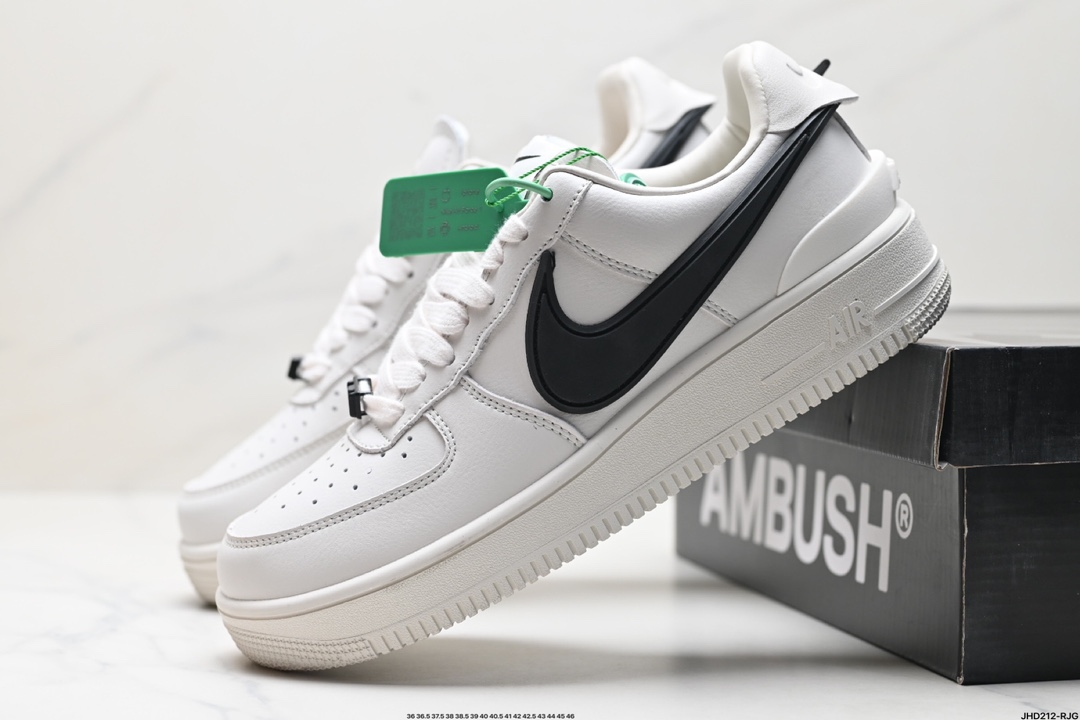 Ambush x Nk Air Force 1‘07 Low ”Phantom“ 联名款 空军一号低帮休闲板鞋  DV3464-002