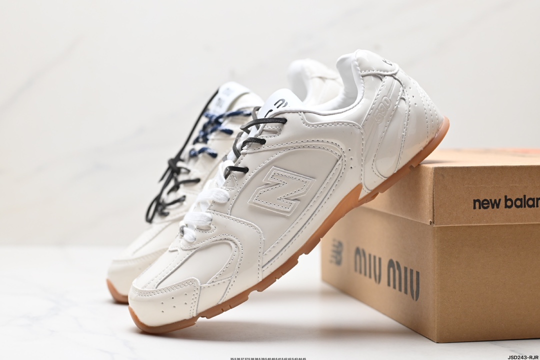 缪缪MiuMiu x NB新百伦New Balance 530 SL系列低帮经典复古休闲运动慢跑鞋