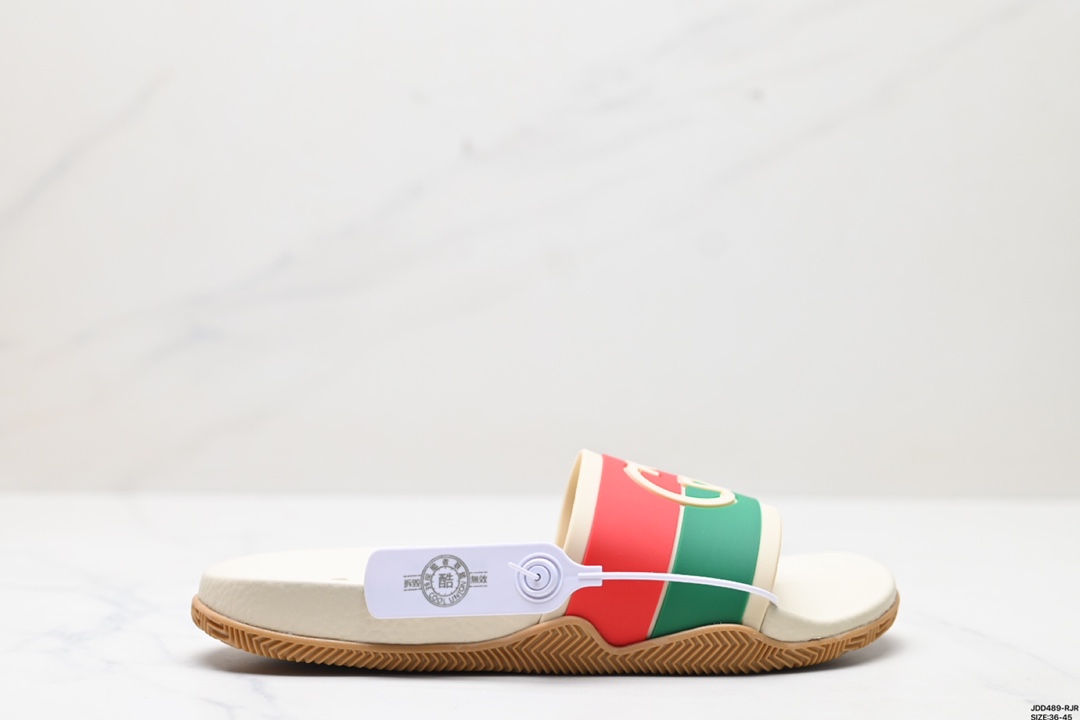 Gucci Scarpe Sandali Pantofole Cuoio genuino Spiaggia