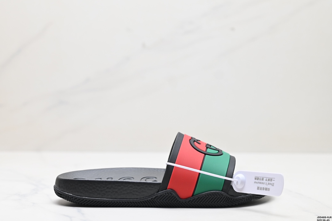 Gucci Scarpe Sandali Pantofole Cuoio genuino Spiaggia