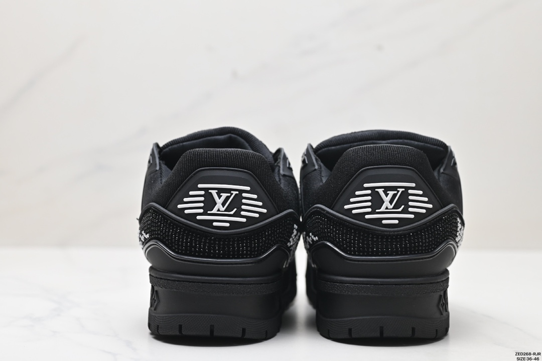 LV路易威登Louis Vuitton Trainer Maxi Low Sneaker 面包版百搭篮球板鞋