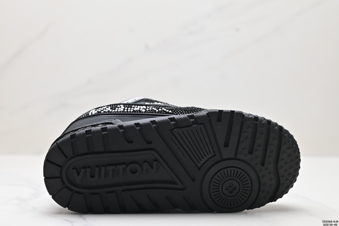 LV路易威登Louis Vuitton Trainer Maxi Low Sneaker 面包版百搭篮球板鞋