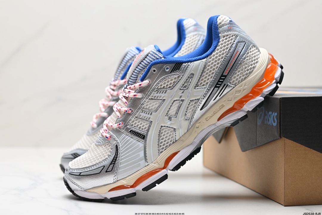 Asics Gel-Kayano 12.1 版本 银灰绿 亚瑟士运动休闲透气专业跑鞋 1203A555-101