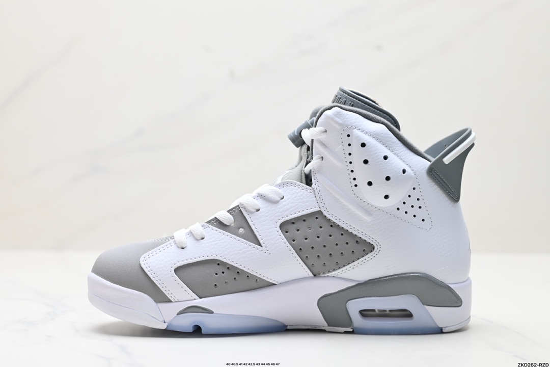 耐克Nike Air Jordan 6 Retro“Georgetown 乔丹AJ6代复古休闲文化篮球鞋 CT8529-100