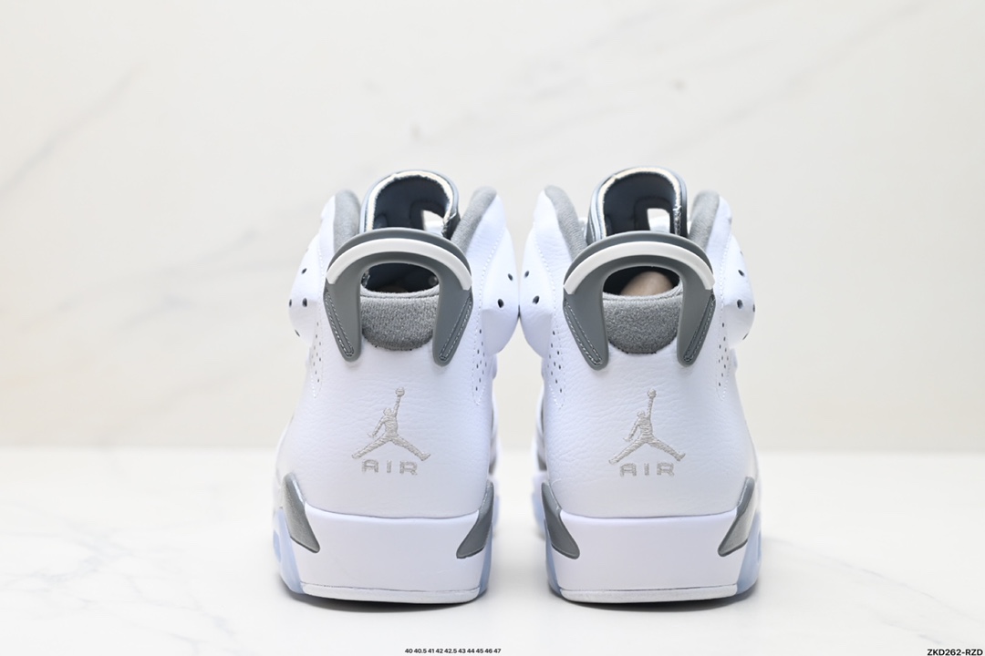 耐克Nike Air Jordan 6 Retro“Georgetown 乔丹AJ6代复古休闲文化篮球鞋 CT8529-100