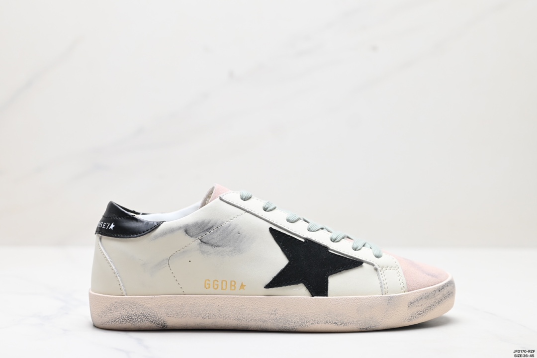 Golden Goose Scarpe da Skate Sneaker Oro Pantaloni da tuta