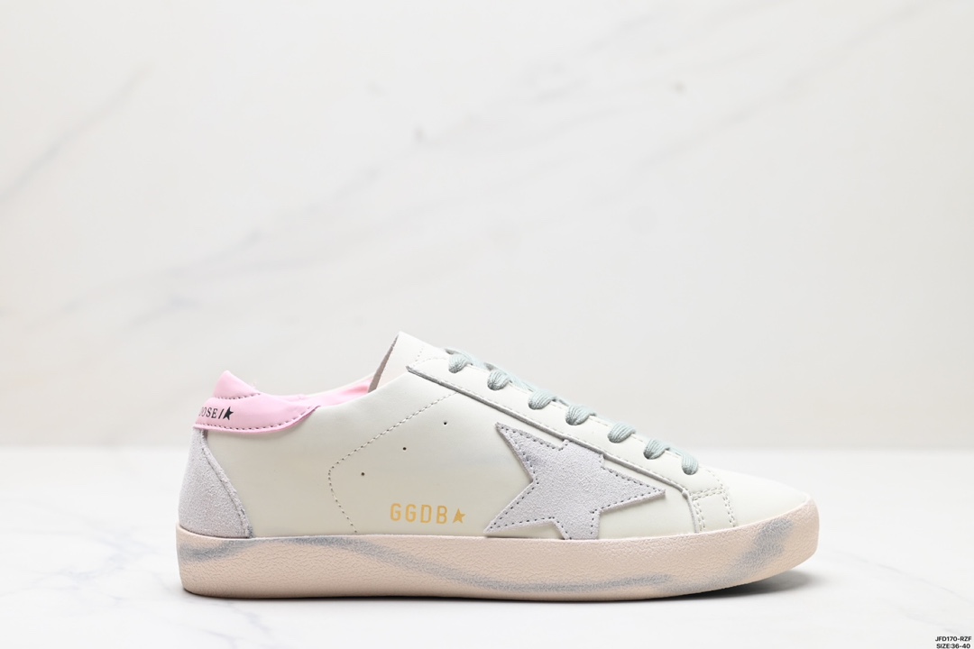 Golden Goose Scarpe da Skate Sneaker Oro Pantaloni da tuta