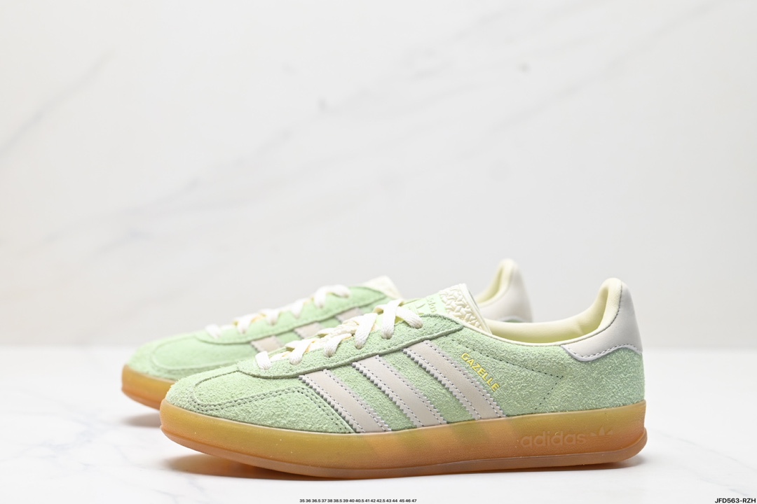 adid Originals Gazelle INdoor 三叶草休闲防滑耐磨低帮板鞋  IE2948