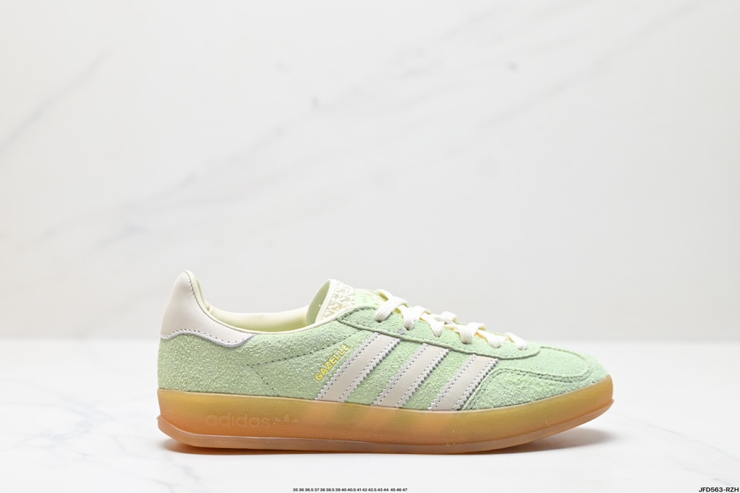 adid Originals Gazelle INdoor 三叶草休闲防滑耐磨低帮板鞋  IE2948