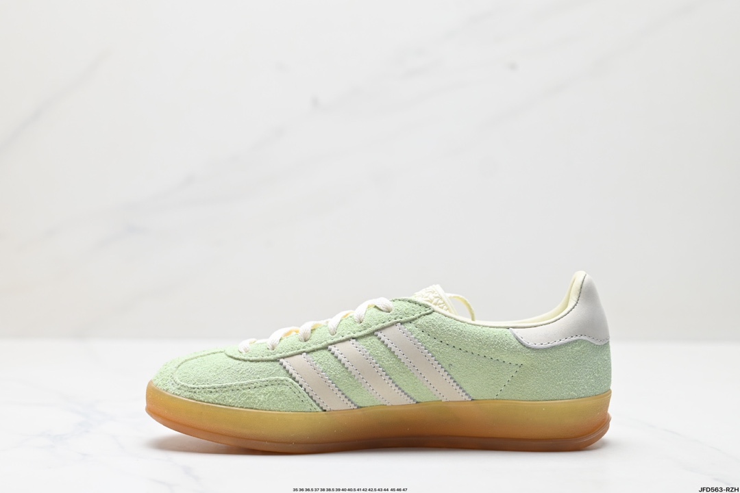 adid Originals Gazelle INdoor 三叶草休闲防滑耐磨低帮板鞋  IE2948