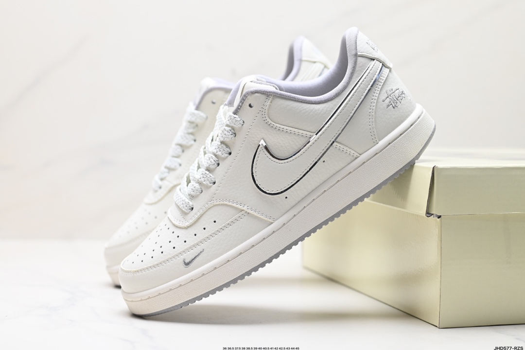 NIKE COURT VISION LO联名 低帮百搭 透气休闲运动板鞋  FD5188-999