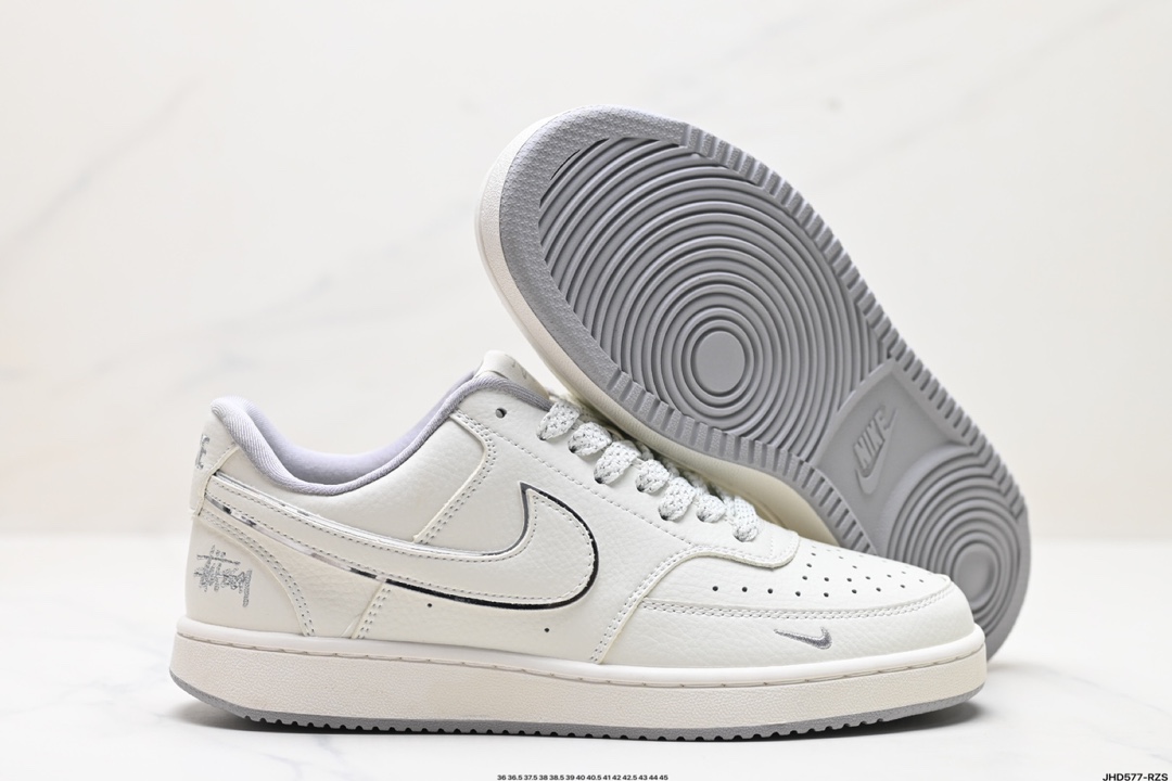 NIKE COURT VISION LO联名 低帮百搭 透气休闲运动板鞋  FD5188-999