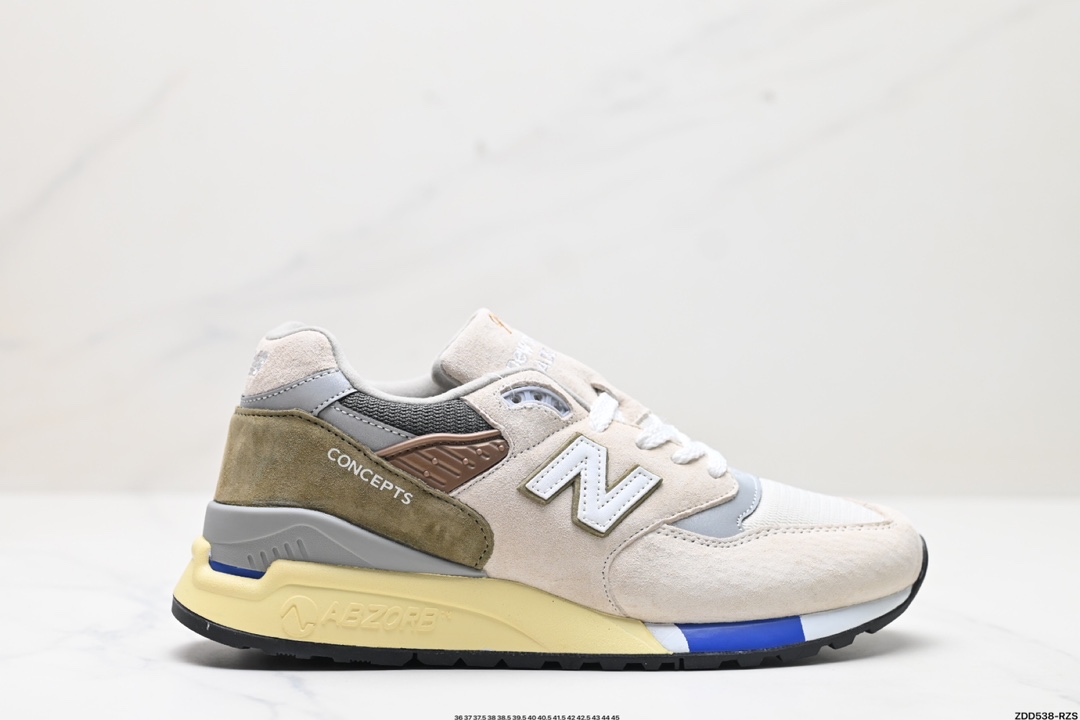 New Balance 新百伦 M998ENE高端美产系列 复古休闲慢跑鞋  M998ENE