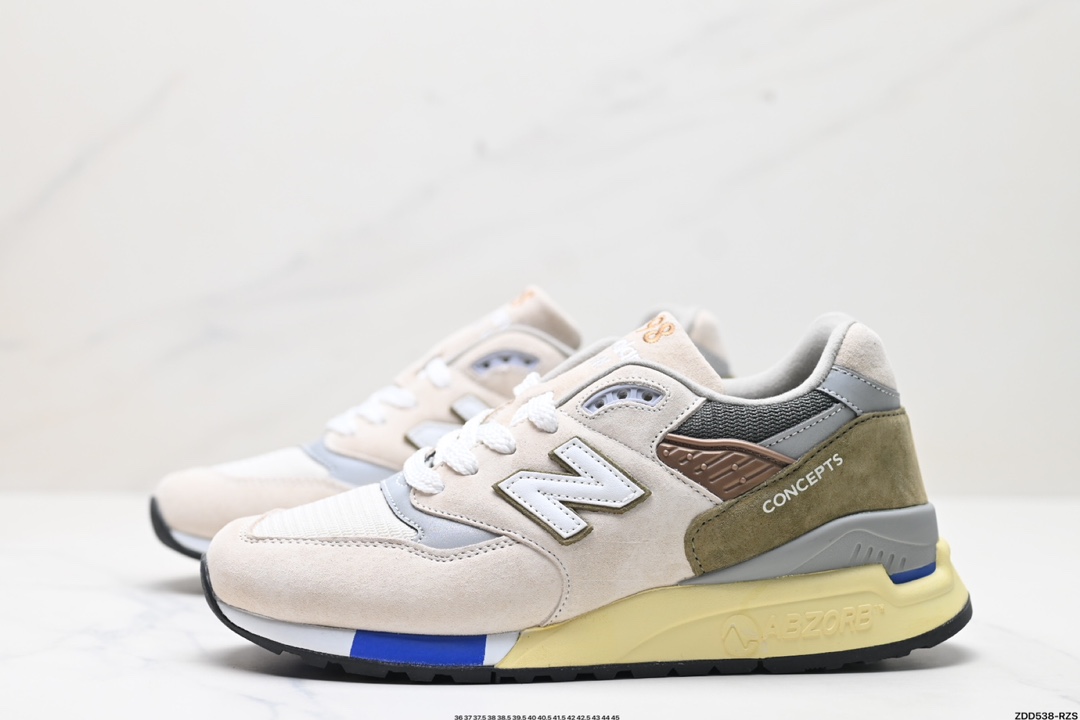 New Balance 新百伦 M998ENE高端美产系列 复古休闲慢跑鞋  M998ENE