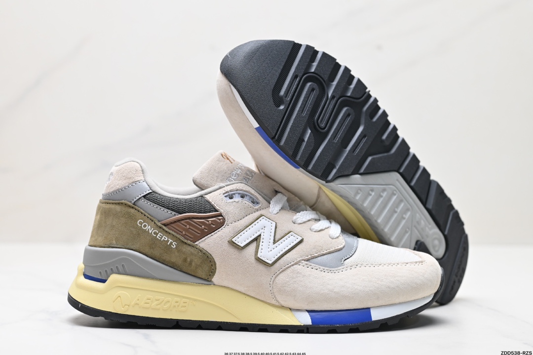 New Balance 新百伦 M998ENE高端美产系列 复古休闲慢跑鞋  M998ENE