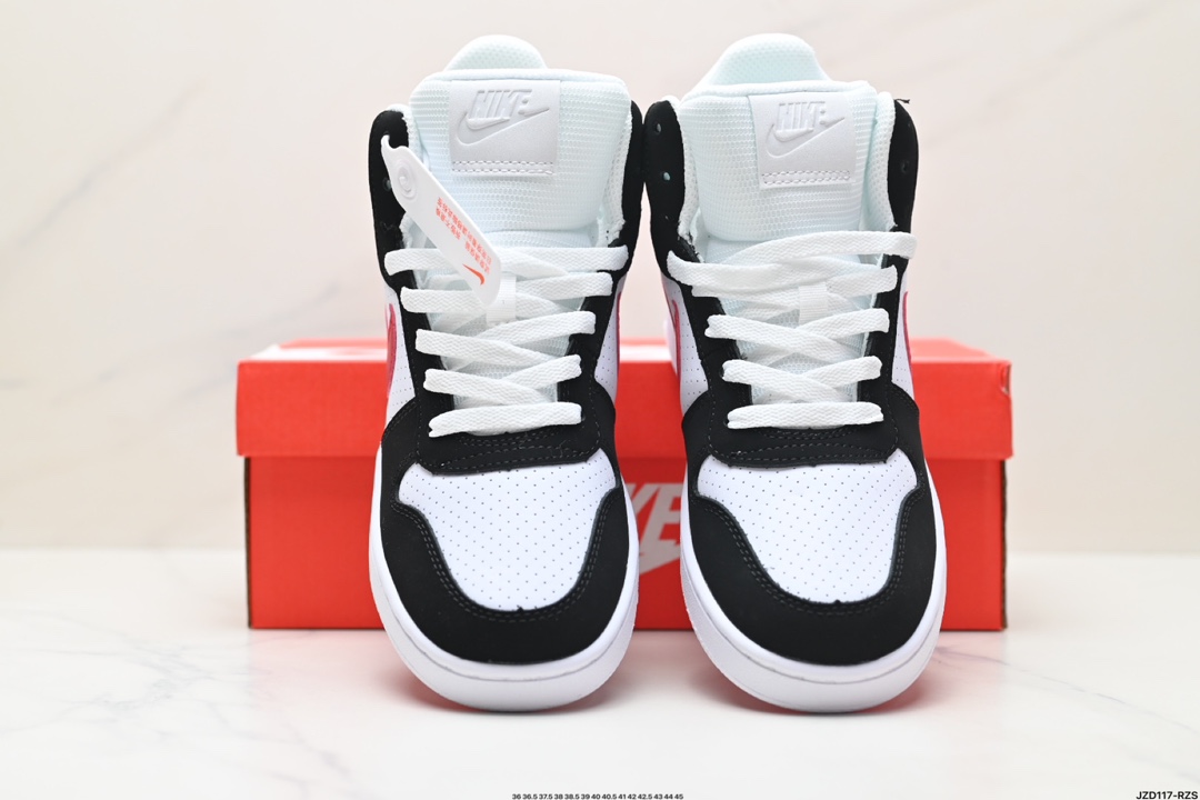 💰110
公司级✅耐克 NIKE COURT BOROUGH MID 中帮百搭透气休闲运动板鞋
经典耐用的设计 兼顾舒适脚感和出众风范 演绎匠心之作 结构性的支撑贴合感结合复古篮球设计 塑就场外全明星风范
货号:FB7177-141
Size:36 36.5 37.5 38 38.5 39 40 40.5 41 42 42.5 43 44 45
ID:JZD117-RZS