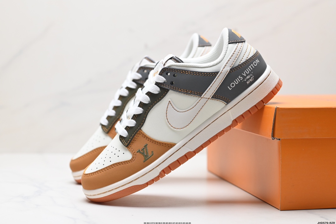 NK Dunk Low Retro “DIY高端定制” 低帮休闲运动板鞋   DQ1098-356