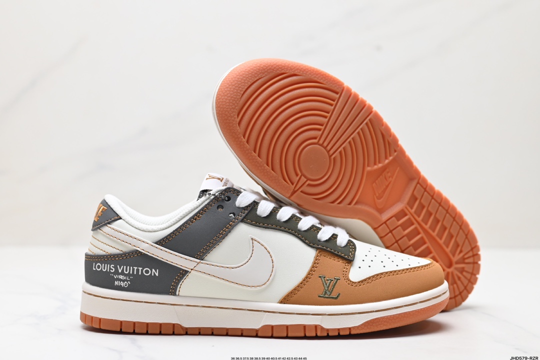 NK Dunk Low Retro “DIY高端定制” 低帮休闲运动板鞋   DQ1098-356