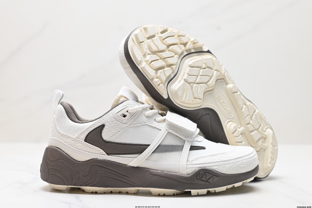 Nike Zoom Field Jaxx Travis scott x Nike shark-a-don “sail” 舒适潮流防滑耐磨 生活休闲鞋  HQ3072-400