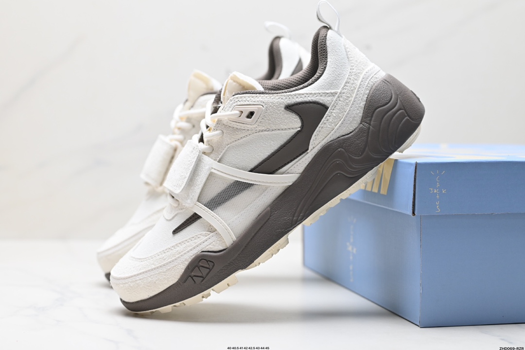 Nike Zoom Field Jaxx Travis scott x Nike shark-a-don “sail” 舒适潮流防滑耐磨 生活休闲鞋  HQ3072-400