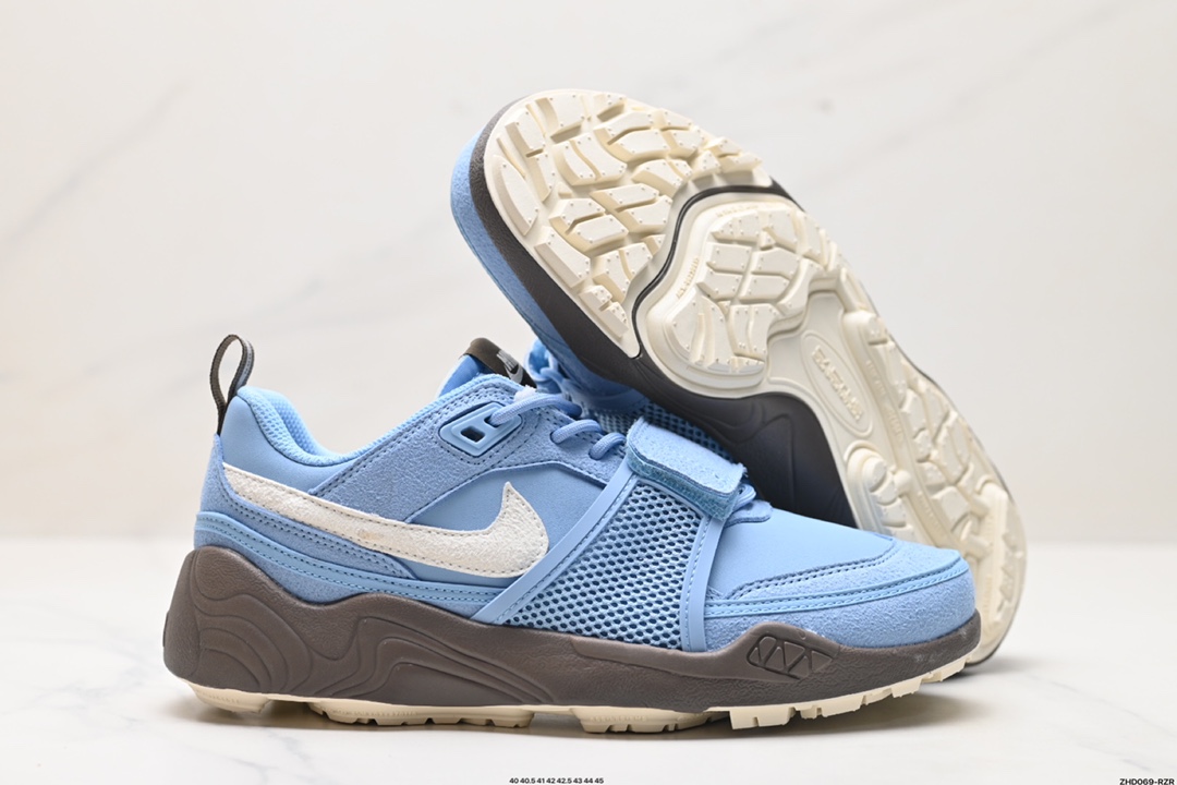 Nike Zoom Field Jaxx Travis scott x Nike shark-a-don “sail” 舒适潮流防滑耐磨 生活休闲鞋  HQ3072-400