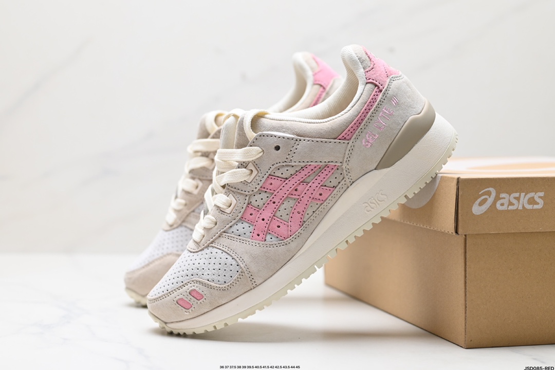 Asics Gel-Lyte III OG系列低帮经典复古休闲运动跑步鞋  1201A164-200