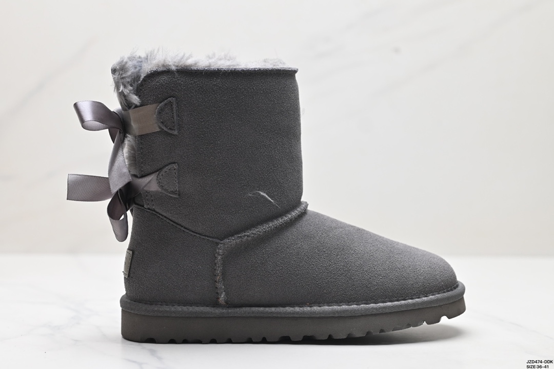 UGG Stivali Corti Stivali da Neve Pelle di pecora Collezione invernale