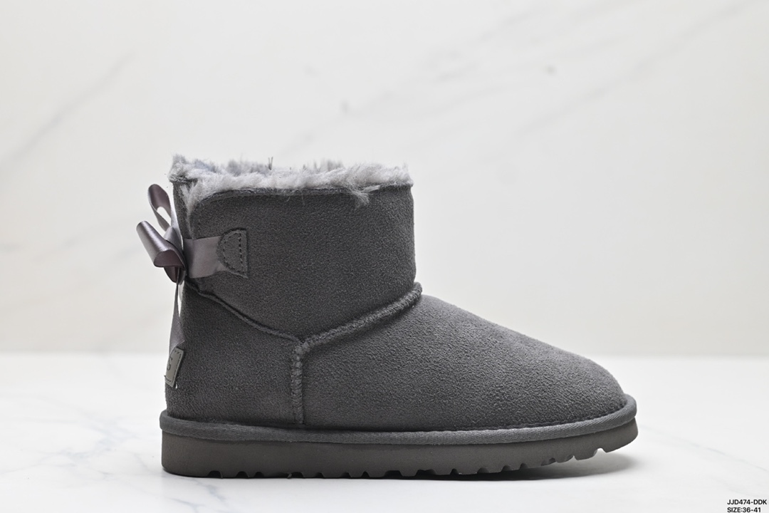 UGG Stivali Corti Stivali da Neve Pelle di pecora Collezione invernale