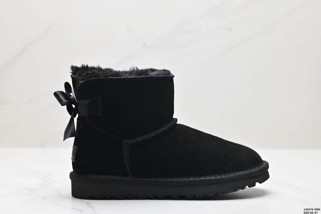 UGG Stivali Corti Stivali da Neve Pelle di pecora Collezione invernale