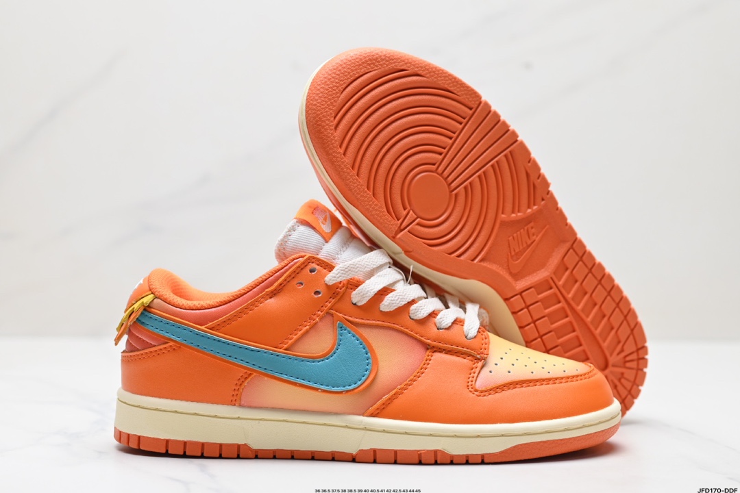 耐克NIKE DUNK LOW RETRO 扣篮系列 解构抽绳复古低帮休闲运动滑板板鞋 DV5744-351