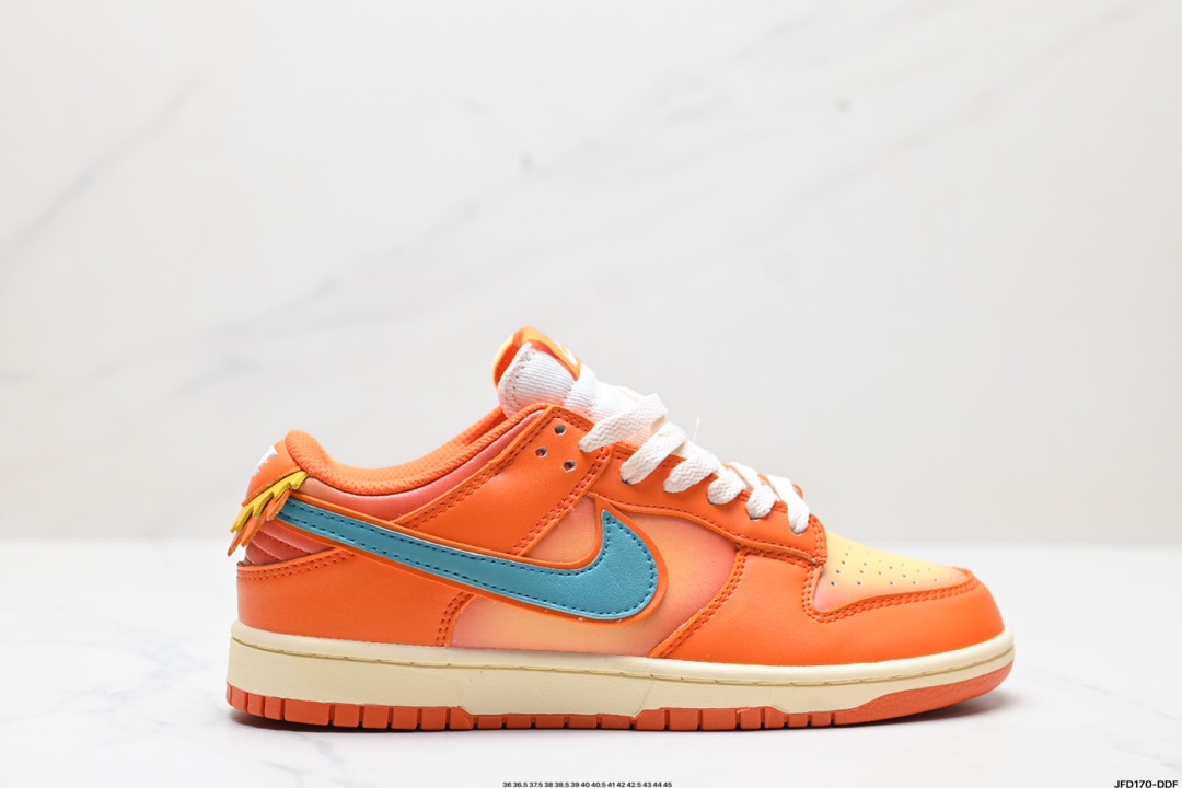 耐克NIKE DUNK LOW RETRO 扣篮系列 解构抽绳复古低帮休闲运动滑板板鞋 DV5744-351