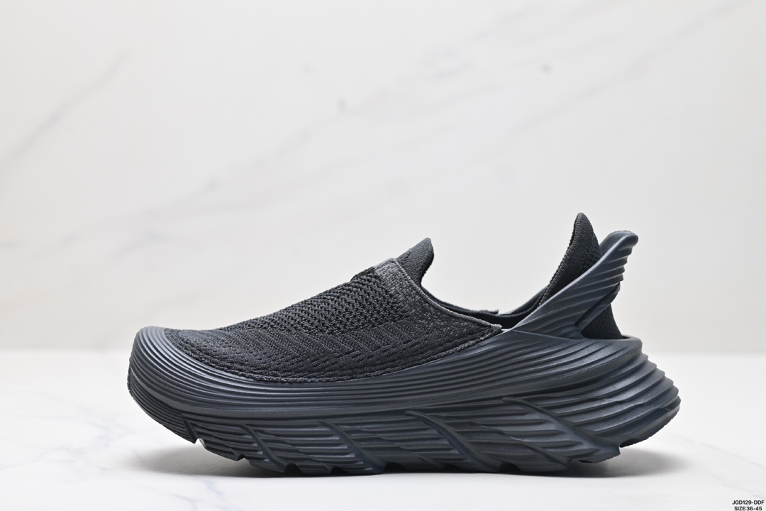 HOKA ONE ONE Restore TC 舒适 织物减震防滑透气低帮 休闲跑步鞋 1134532