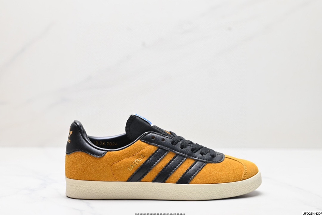 adidas Originals Gazelle W 三叶草休闲防滑耐磨低帮板鞋 JP5303