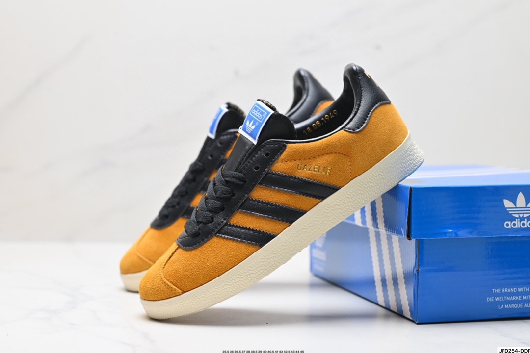 adidas Originals Gazelle W 三叶草休闲防滑耐磨低帮板鞋 JP5303