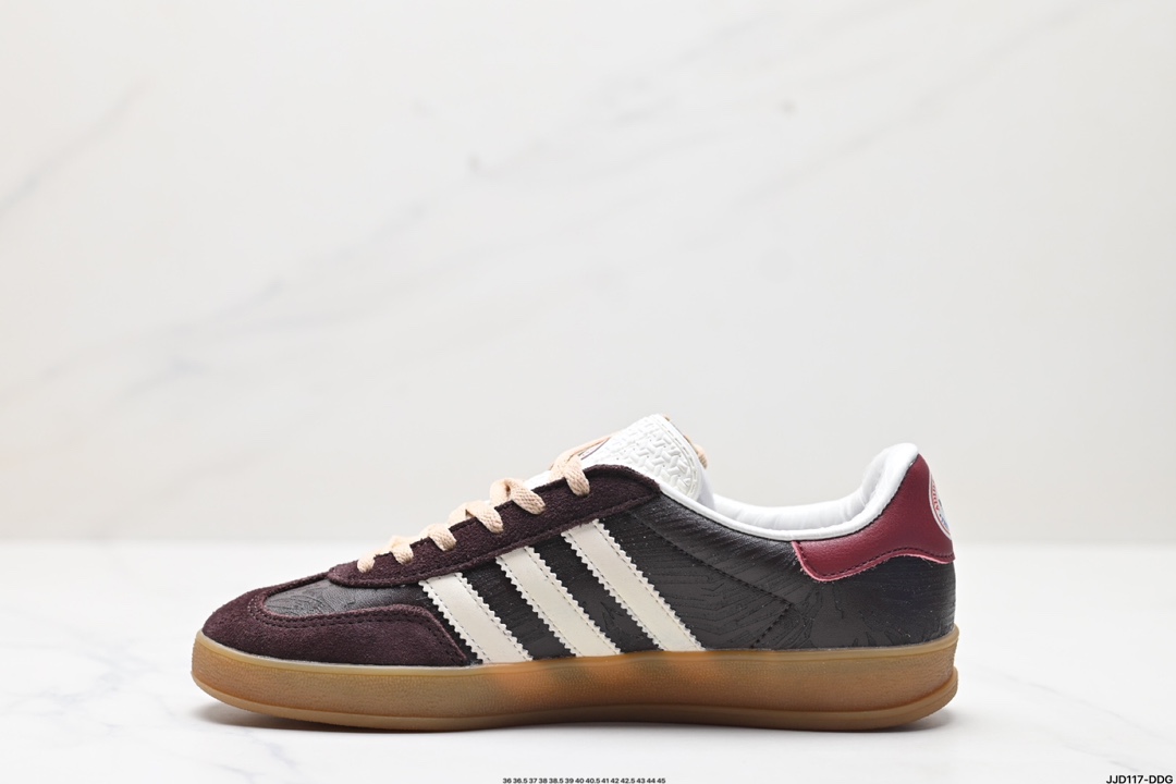 adidas Originals Gazelle INdoor 三叶草休闲防滑耐磨低帮板鞋 JP5691