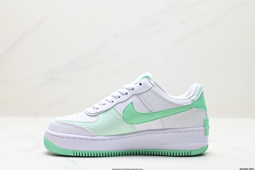 耐克NIKE WMNS Air Force 1 Shadow全新少女系解构主义设计 FZ3773-100