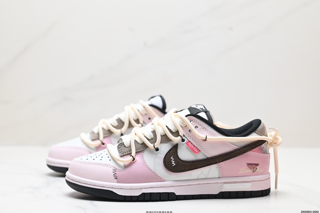 NK Dunk Low Retro “DIY高端定制” 低帮休闲运动板鞋 CW1590-100